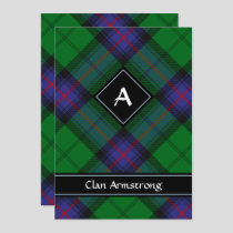 Clan Armstrong Tartan Invitation