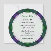 Clan Armstrong Tartan Invitation