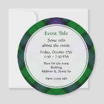 Clan Armstrong Tartan Invitation