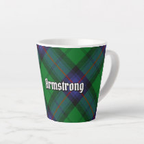 Clan Armstrong Tartan Latte Mug