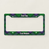 Clan Armstrong Tartan License Plate Frame (Front)