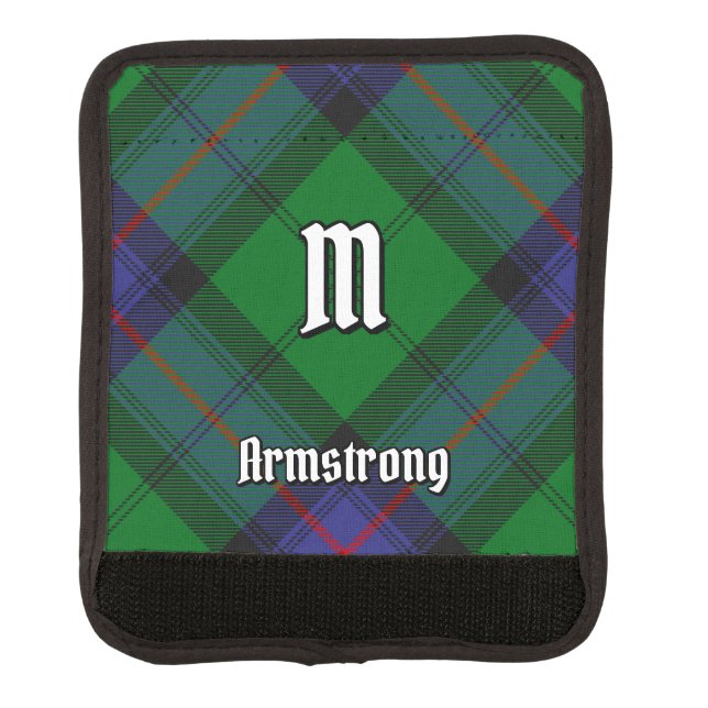 Clan Armstrong Tartan Luggage Handle Wrap (Front)