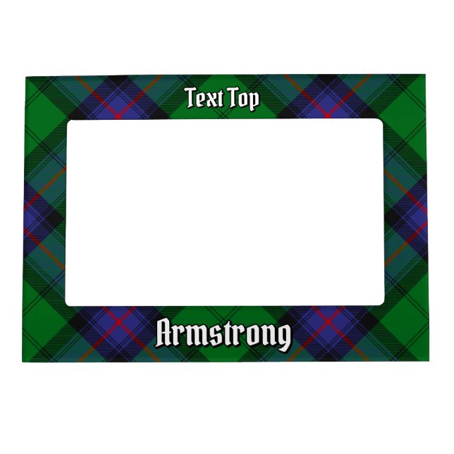 Clan Armstrong Tartan Magnetic Frame (Front)