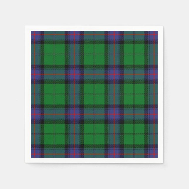 Clan Armstrong Tartan Napkins (Front)