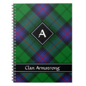 Clan Armstrong Tartan Notebook (Front)