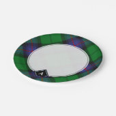 Clan Armstrong Tartan Paper Plates (Angled)