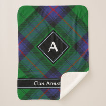 Clan Armstrong Tartan Sherpa Blanket