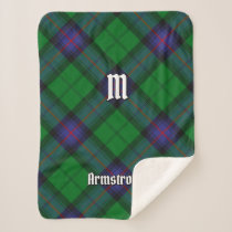 Clan Armstrong Tartan Sherpa Blanket