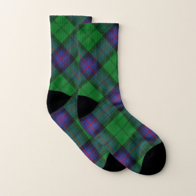 Clan Armstrong Tartan Socks (Pair)
