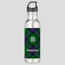 Clan Armstrong Tartan Stainless Steel Water Bottle