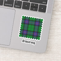 Clan Armstrong Tartan Sticker