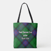 Clan Armstrong Tartan Tote Bag (Back)