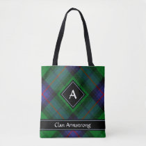 Clan Armstrong Tartan Tote Bag