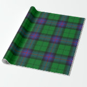 Clan Armstrong Tartan Wrapping Paper (Unrolled)