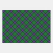 Clan Armstrong Tartan Wrapping Paper Sheets (Front 3)