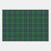 Clan Armstrong Tartan Wrapping Paper Sheets (Front)