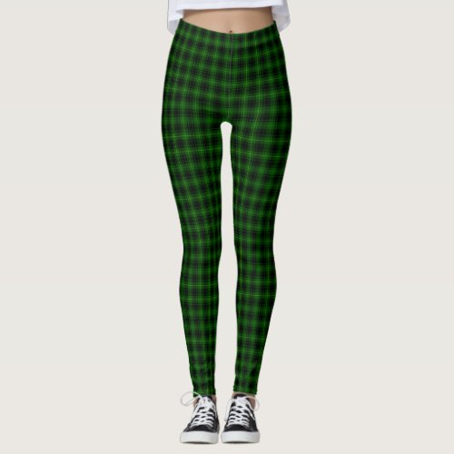 Clan Arthur  MacArthur  Tartan Plaid Leggings