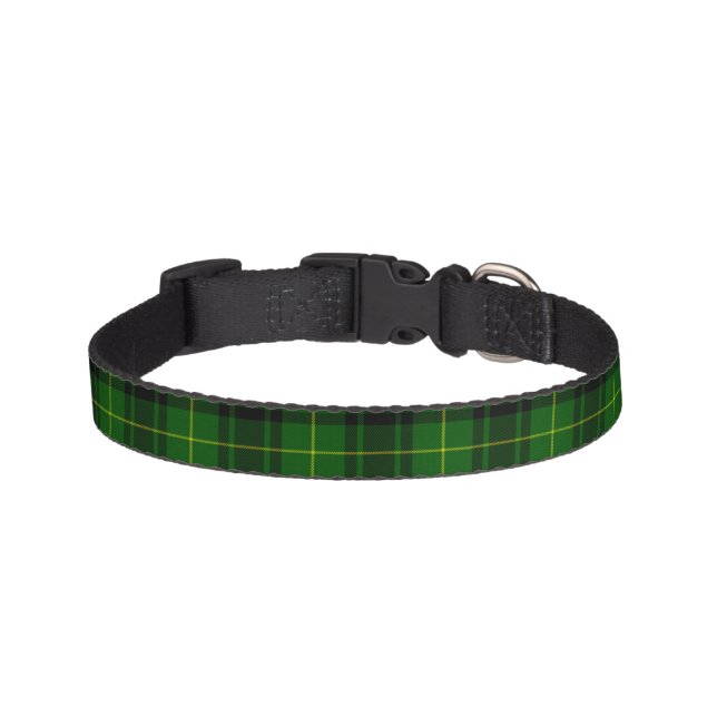 Clan Arthur / MacArthur  Tartan Plaid Pet Collar (Front)