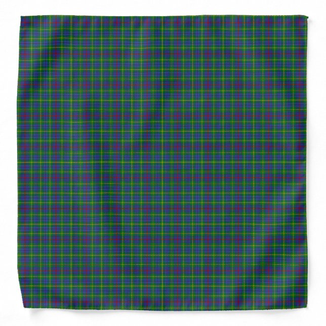 Clan Bailey Tartan Bandana (Front)