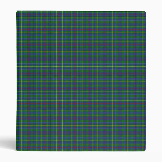 Clan Bailey Tartan Binder (Front)