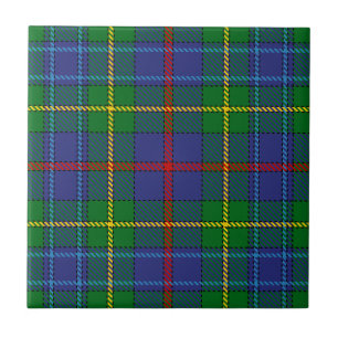 Clan Bailey Tartan Tile