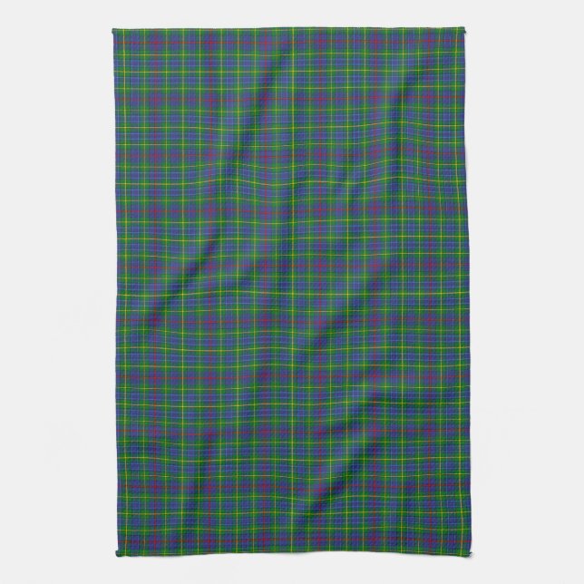 Clan Bailey Tartan Towel (Vertical)