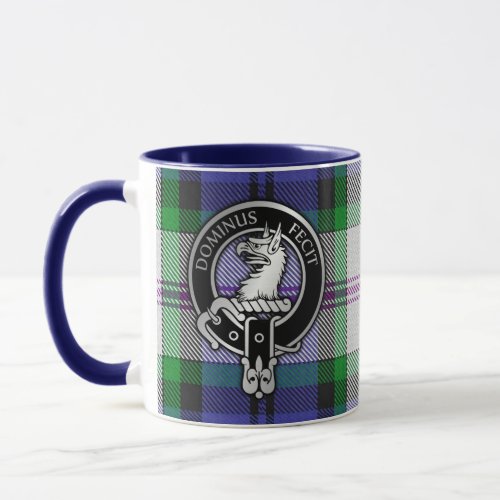 Clan Baird Crest  Dress Tartan Mug