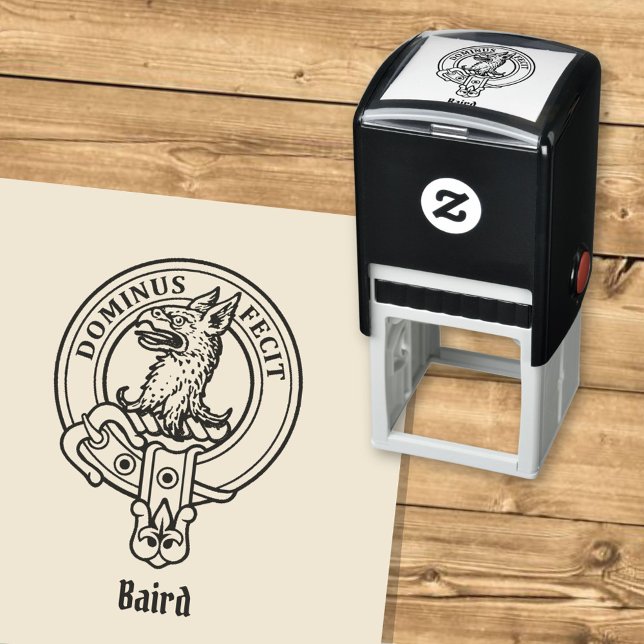Clan Baird Crest Self-inking Stamp (Creator Uploaded)