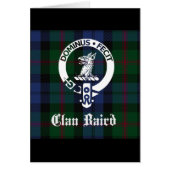 Clan Baird Crest Tartan (Front)