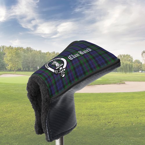 Clan Baird Crest Tartan Customizable  Golf Head Cover