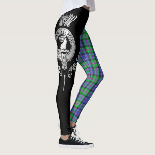 Clan Baird Crest & Tartan Leggings