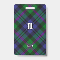 Clan Baird Tartan Badge