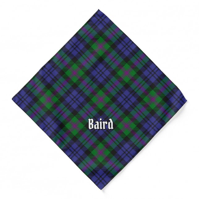 Clan Baird Tartan Bandana (Front)