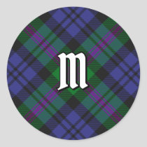 Clan Baird Tartan Classic Round Sticker
