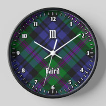 Clan Baird Tartan Clock