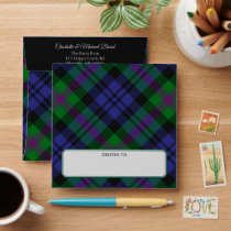 Clan Baird Tartan Envelope