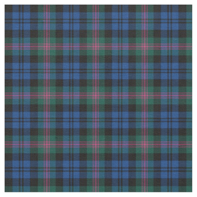 Clan Baird Tartan Fabric (Close Up)