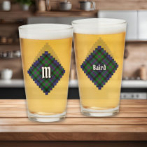 Clan Baird Tartan Glass