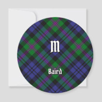 Clan Baird Tartan Invitation