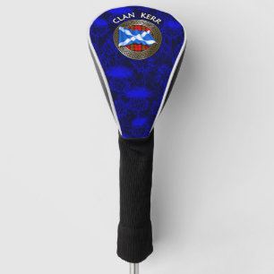Clan Baird Tartan Knot & Flag Golf Head Cover