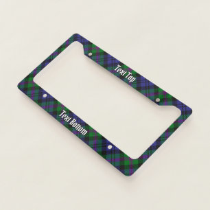 Clan Baird Tartan License Plate Frame