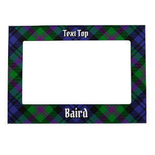 Clan Baird Tartan Magnetic Frame