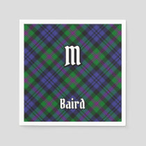 Clan Baird Tartan Napkins