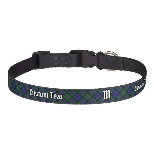 Clan Baird Tartan Pet Collar (Front)