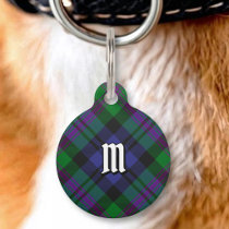 Clan Baird Tartan Pet ID Tag