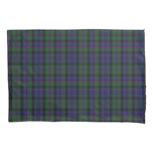 Clan Baird Tartan Plaid Pillow Case (Front-Left)