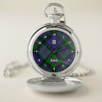 Clan Baird Tartan Pocket Watch