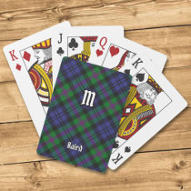 Clan Baird Tartan Poker Cards