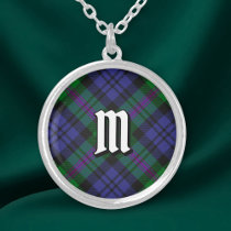 Clan Baird Tartan Silver Plated Necklace