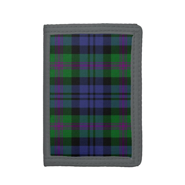 Clan Baird Tartan Trifold Wallet (Front Vertical)